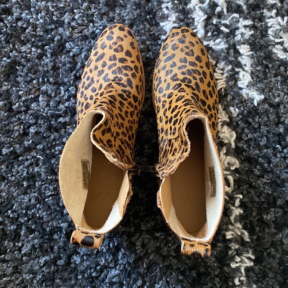 UGG Leopard Ankle Booties • NEW - Picture 7 of 9